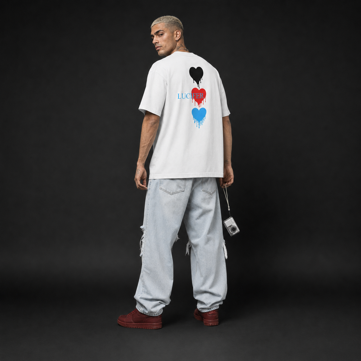 FALLEN HEART COLORS T-SHIRT
